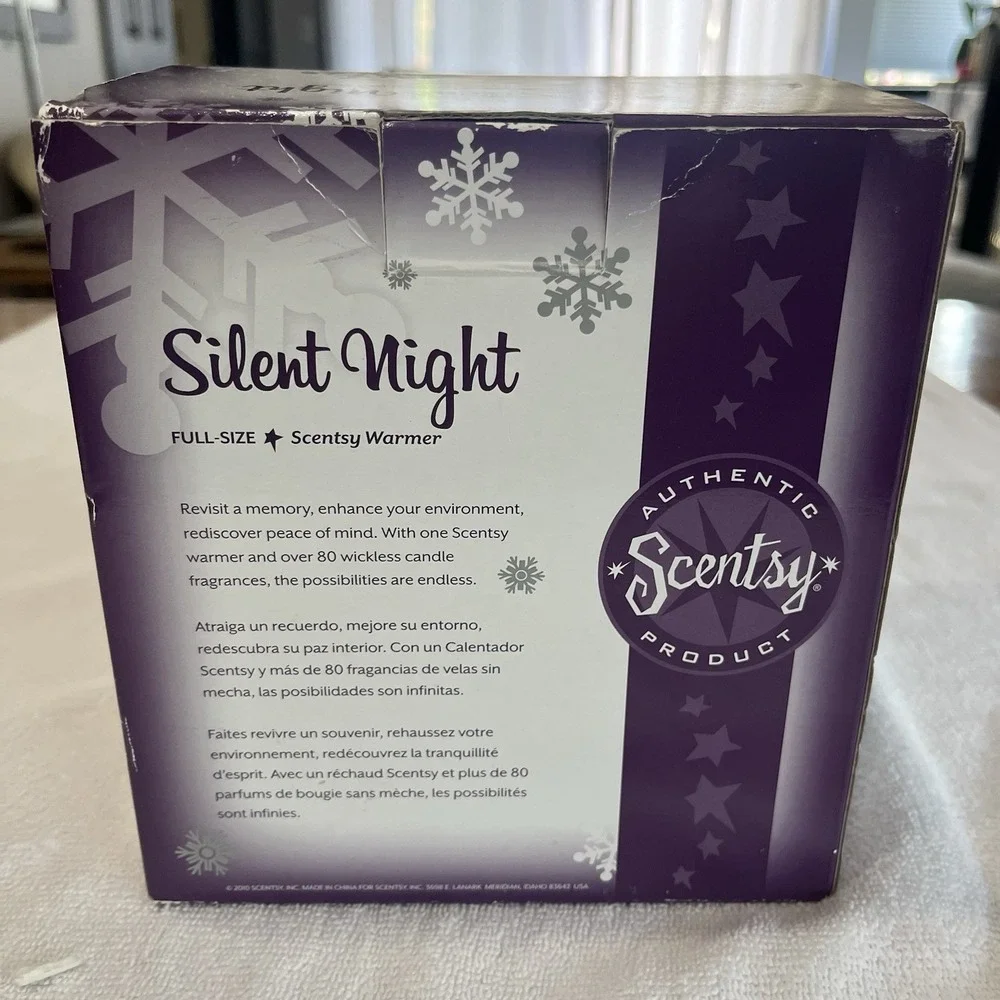 Scentsy Full Size Warmer Silent Night Nativity Holiday Collection Christmas‎ Wax